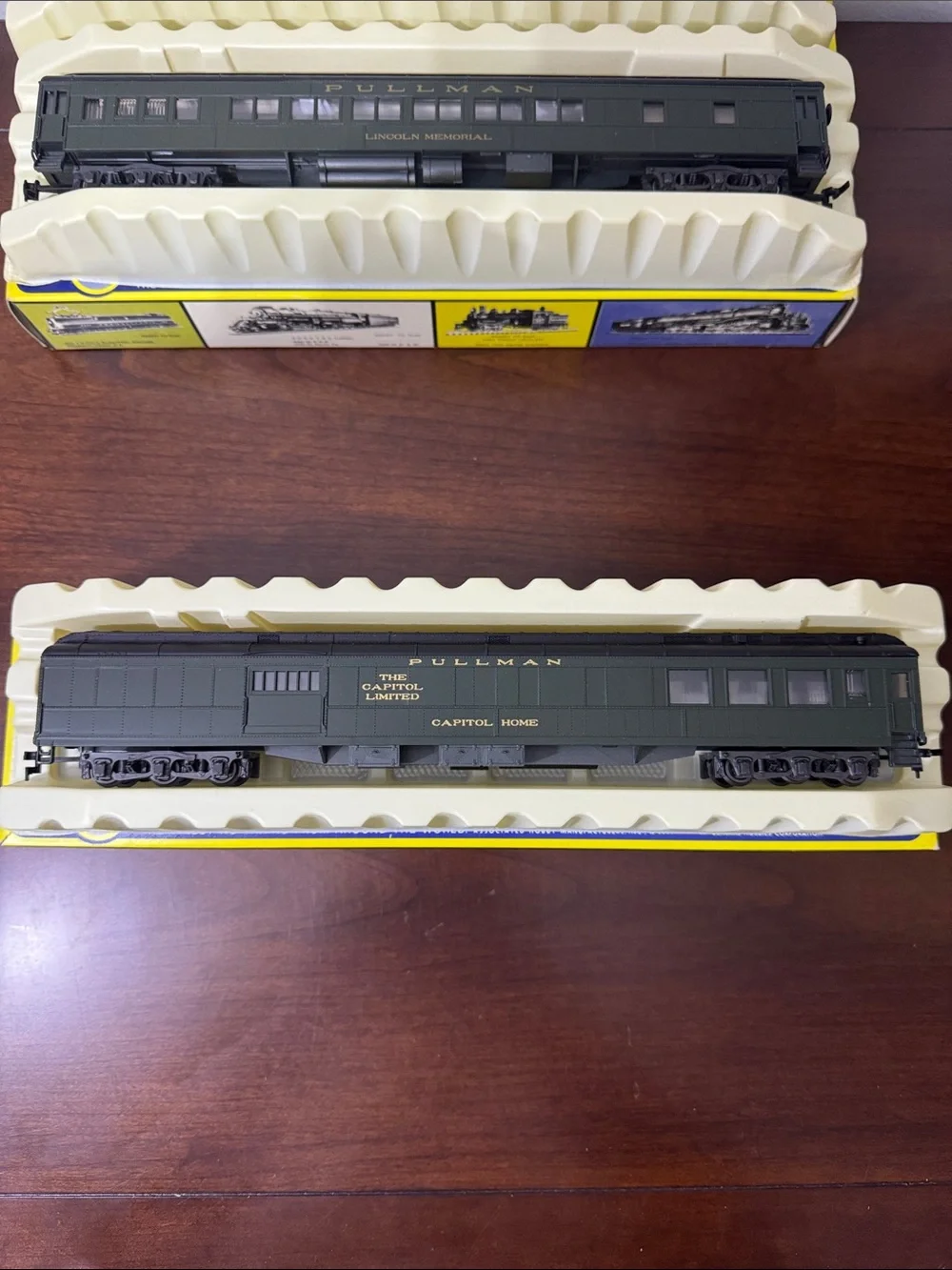Rivarossi AHM Baltimore & Ohio 1920’s HO Scale 5 Piece Passenger Car Set (New)